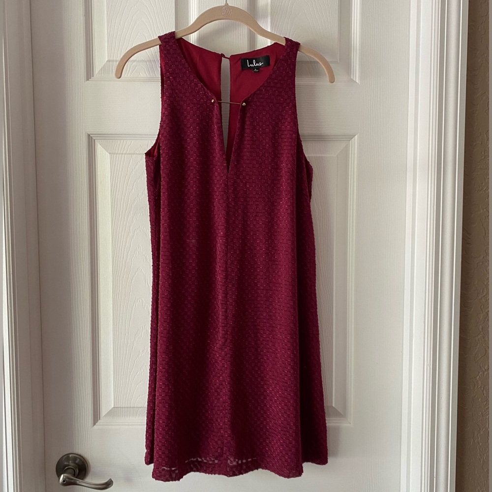 Lulus Maroon Dress